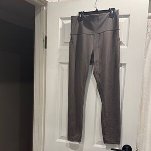 lululemon athletica Taupe-Green Leggings